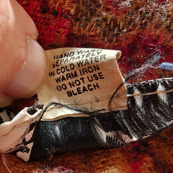 Jayli Nepal Wool Fringe Boho Pants L - Picture 10 of 10